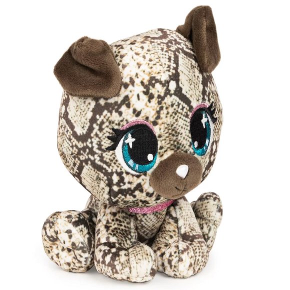 P.Lushes Designer Fashion Pets Bella Boa Dog Premium Stuffed Animal Plush, 6" - Picture 3 of 4